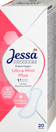 Slipeinlagen Inkontinenz Ultra Mini Plus, 20 St Jessa DISKRET