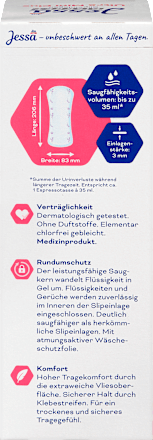 Slipeinlagen Inkontinenz Ultra Mini Plus, 20 St