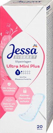 Slipeinlagen Inkontinenz Ultra Mini Plus, 20 St
