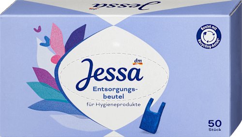 Entsorgungsbeutel für Hygieneprodukte, 50 St Jessa