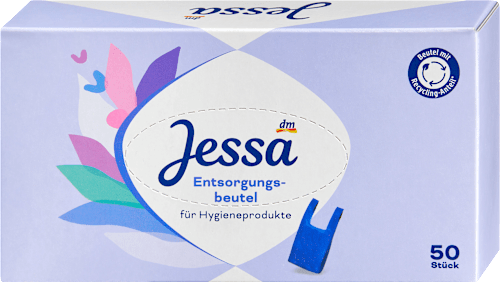Jessa Entsorgungsbeutel für Hygieneprodukte, 50 St