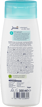 Intieme verzorgingswaslotion gevoelige huid, parfumvrij, 300 ml