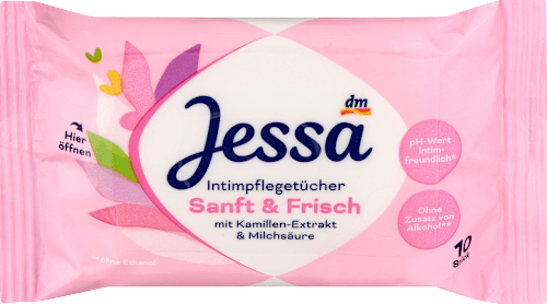 Intimpflegetücher Sanft & Frisch, 10 St