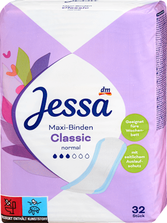 Maxi-pads Classic Normal, 32 stuks
