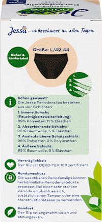 Periodenunterwäsche Slip Leo Gr. L, 1 St