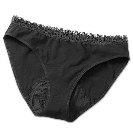 Periodenunterwäsche Slip Spitze schwarz Gr. L, 1 St