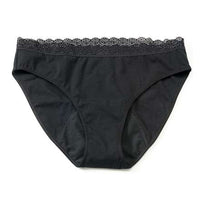 Periodenunterwäsche Slip Spitze schwarz Gr. M nature, 1 St Jessa