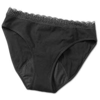 Periodenunterwäsche Slip Spitze schwarz Gr. M, 1 St