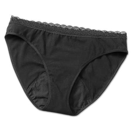 Periodenunterwäsche Slip Spitze schwarz Gr. XL, 1 St