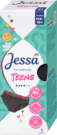 Periodenunterwäsche Slip Teens Gr. 158/164, 1 St