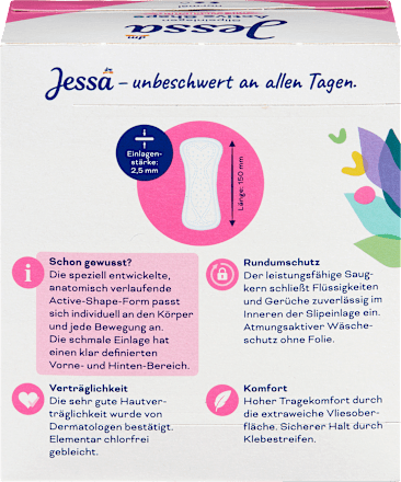 Slipeinlagen Active Shape mit Frischeduft, 50 St