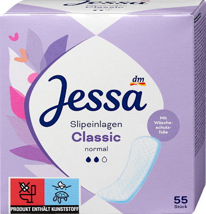 Slipeinlagen Classic Normal, 55 St Jessa