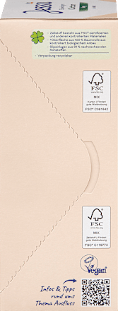 Slipeinlagen Cotton Lang, 30 St