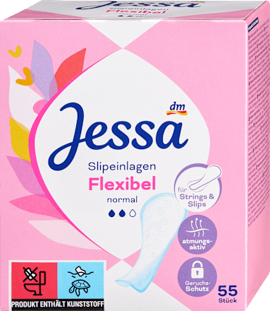 Slipeinlagen Flexibel Normal, 55 St