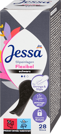 Slipeinlagen Flexibel Schwarz, 28 St