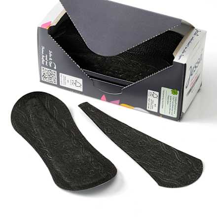 Slipeinlagen Flexibel Schwarz, 28 St