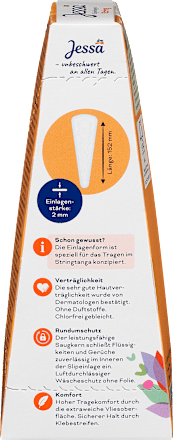 Slipeinlagen String, 30 St Jessa