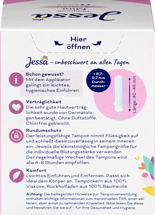 Tampons Applikator Mini, 16 St