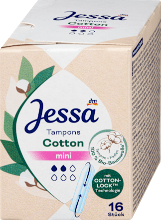 Tampons Cotton Mini, 16 St