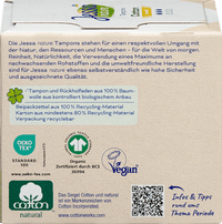 Tampons Cotton Normal nature, 16 St Jessa