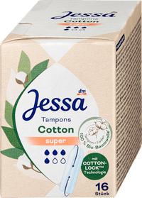 Tampons Cotton Super, 16 St
