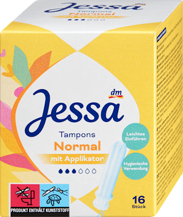 Tampons Normal mit Applikator, 16 St
