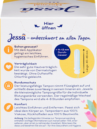 Tampons Normal mit Applikator, 16 St