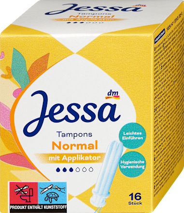Tampons Normaal met applicator, 16 stuks