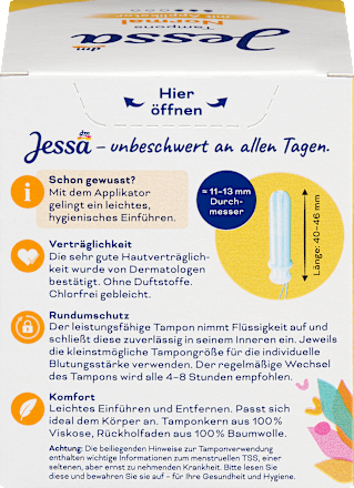 Tampons Normaal met applicator, 16 stuks