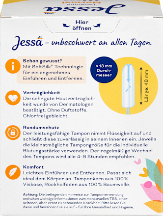 Tampons Normal, 80 St Jessa
