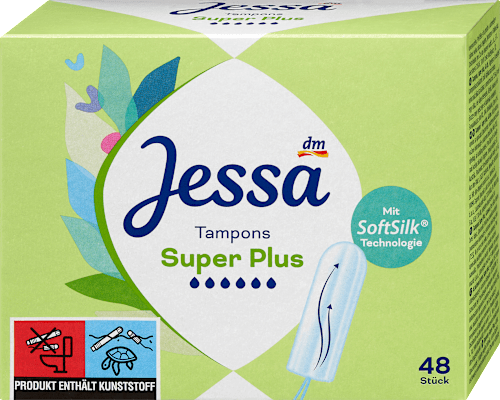 Tampons Super Plus, 48 St Jessa