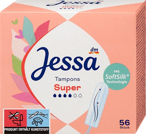 Tampons Super, 56 St Jessa