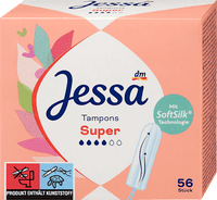 Tampons Super, 56 St Jessa