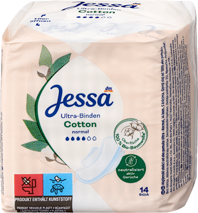 Ultra-Binden Cotton Normal, 14 St