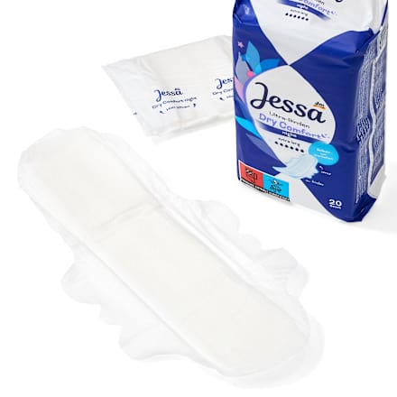 Ultra-Binden Dry Comfort Night, Big Pack, 20 St Jessa