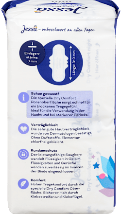 Ultra-Binden Dry Comfort Night, Big Pack, 20 St Jessa
