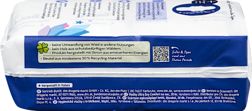 Ultra-Binden Dry Comfort Night, Big Pack, 20 St Jessa