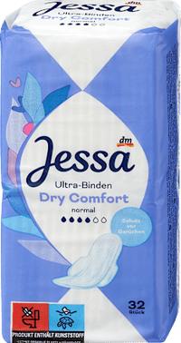 Ultra-Binden Dry Comfort Normal, 32 St Jessa