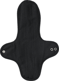 Waschbare Binde schwarz Lang nature, 1 St Jessa