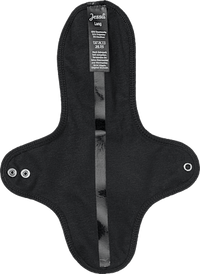 Waschbare Binde schwarz Lang nature, 1 St Jessa