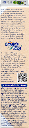 Waschbare Binde schwarz Nacht nature, 1 St Jessa