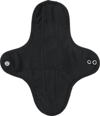 Waschbare Binde schwarz Normal, 1 St