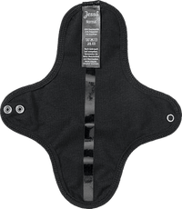 Waschbare Binde schwarz Normal, 1 St