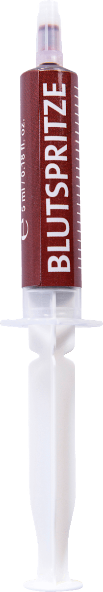 Blutspritze, 5 ml