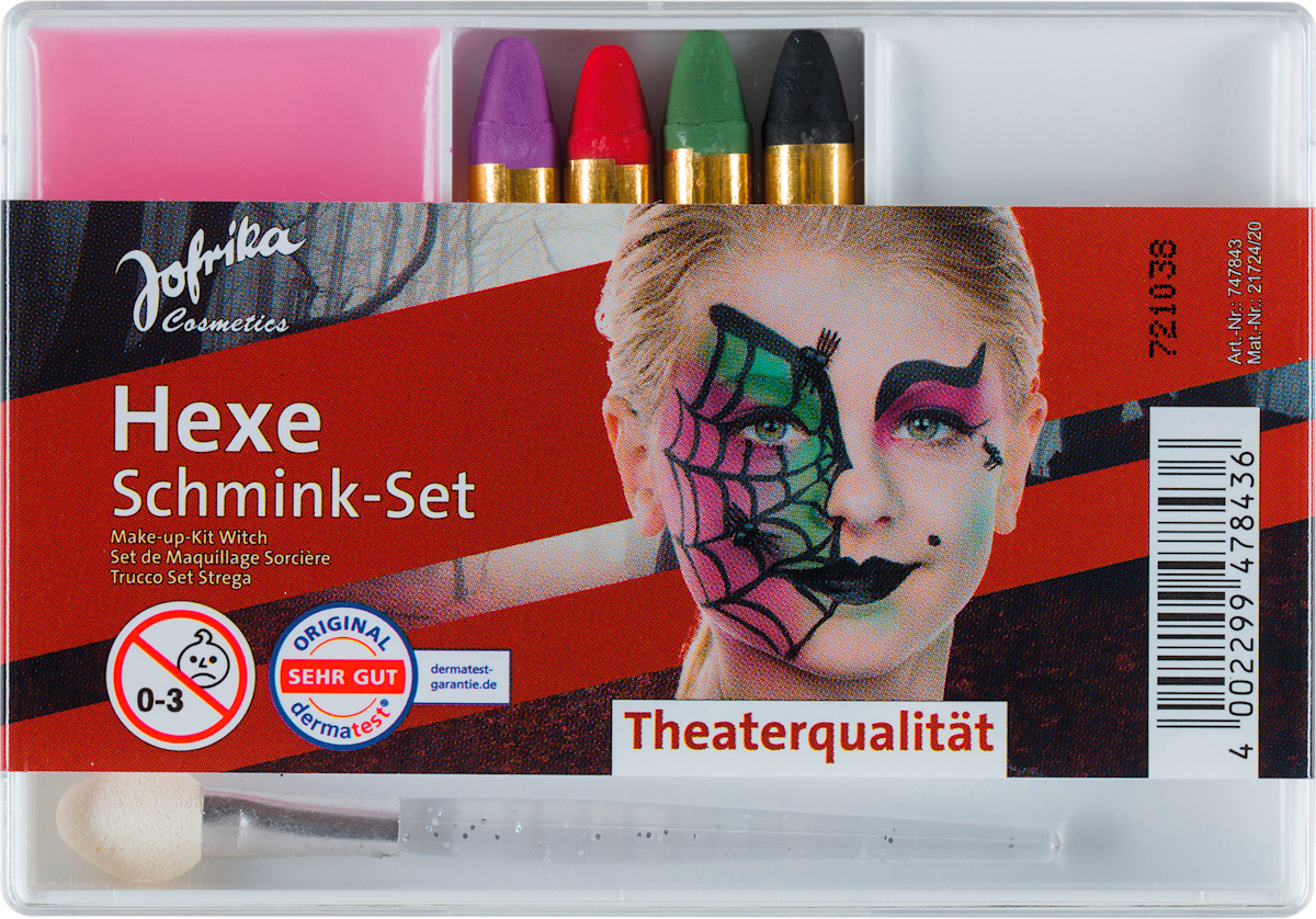 Jofrika Schminkset Hexe, 1 St