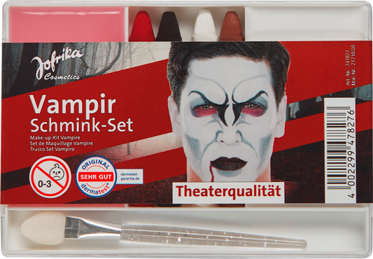 Jofrika Kit de maquillage vampire, 1 pce