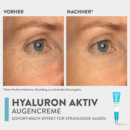 Augencreme Hyaluron Aktiv, 15 g