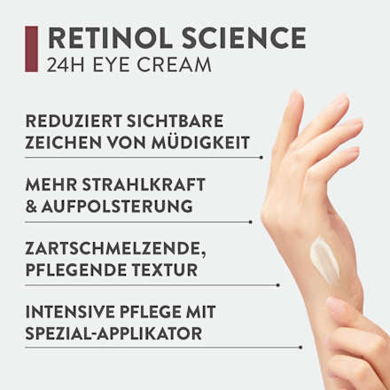 Augencreme Retinol Science, 15 ml