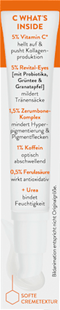 Augencreme Vitamin C+ Bye Bye Dark Circles, 15 ml