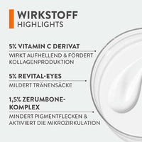 Augencreme Vitamin C+ Bye Bye Dark Circles, 15 ml